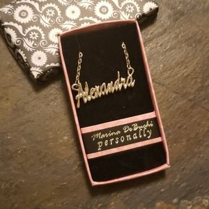 Personalized "Alexandra" necklace